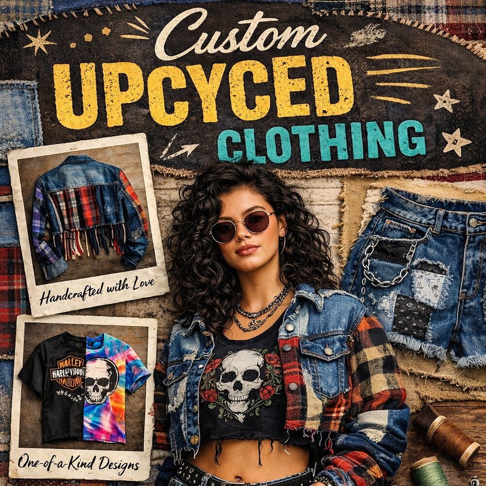 Custom Upcycled items‎